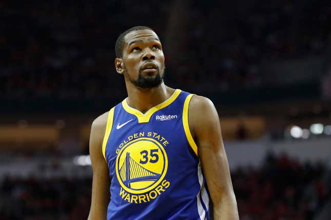Image for article titled Kevin Durant Has Logged On
