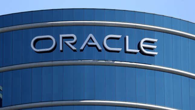  A view of Oracle’s current headquarters in Redwood Shores, California. The company said Friday that it’s decamping to Austin, Texas.