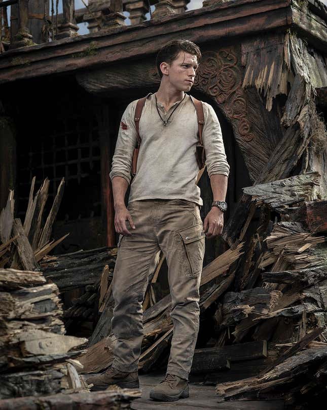Imagen para el artículo titulado Primeras imágenes de Uncharted con Tom Holland como Nathan Drake
