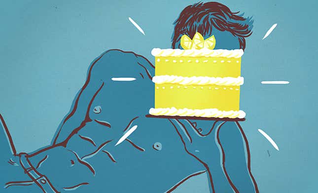 Image for article titled The Lemon Cake Male Objectification Experiment