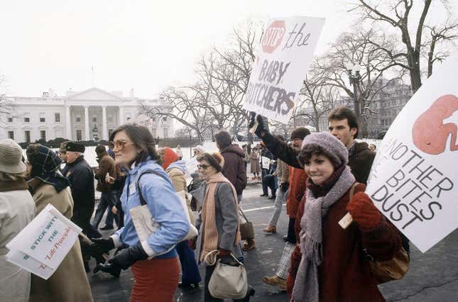 March for Life, 1982, AP