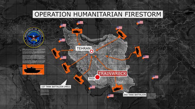 Image for article titled Plan For Operation Humanitarian Firestorm