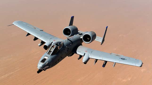 Un A-10 Thunderbolt.
