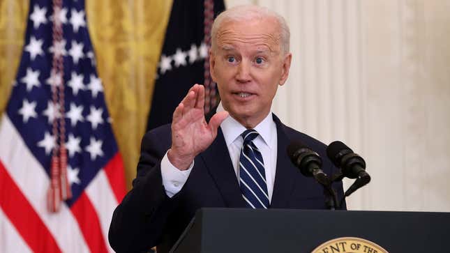 Image for article titled Biden Assures Impoverished Countries That Vaccine Donations Coming Right After U.S. Inoculates Trees