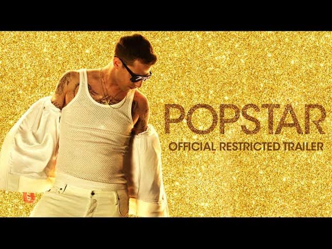 Yes, That's Two Adam Levine Holograms Humping in the Trailer for Lonely Island's <i>Pop Star</i>