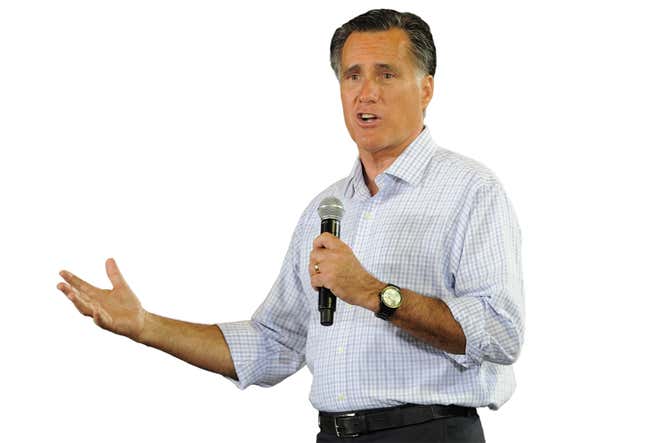 Image for article titled Romney&#39;s Campaign Gaffes