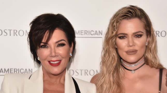 Khloé Kardashian and Kris Jenner Have the Same 'Cheeks'....?