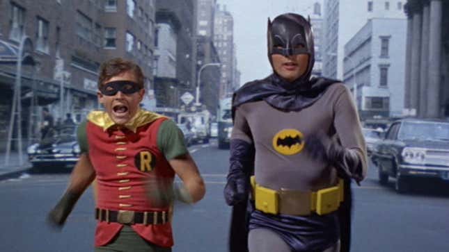Batman and Robin play a small, but fun, role in the new Quentin Tarantino film.