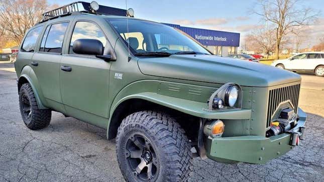 Image for article titled At $56,000, Would You Add This Retro-Modded 2006 Dodge Durango To Your Motor Pool?