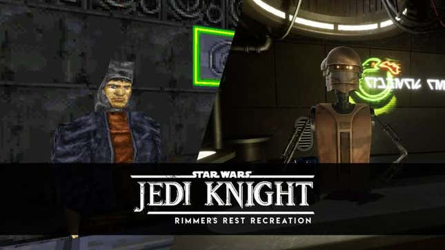 Imagen para el artículo titulado El primer nivel del Juego de 1997 Star Wars Dark Forces II: Jedi Knight, recreado en Unreal Engine 4