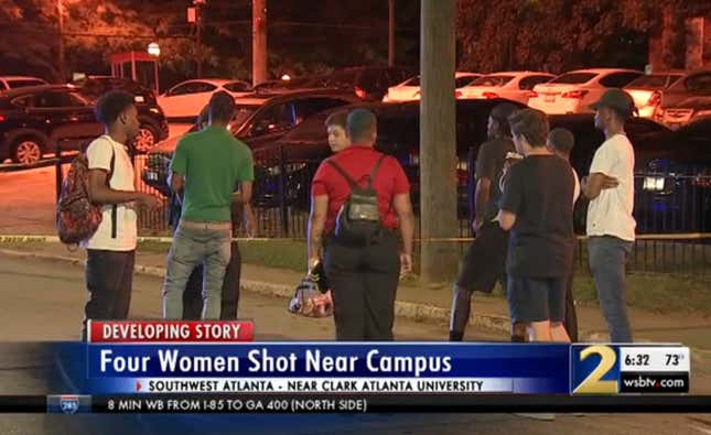 Image for article titled 4 Students Shot at Block Party at Atlanta University Center Library