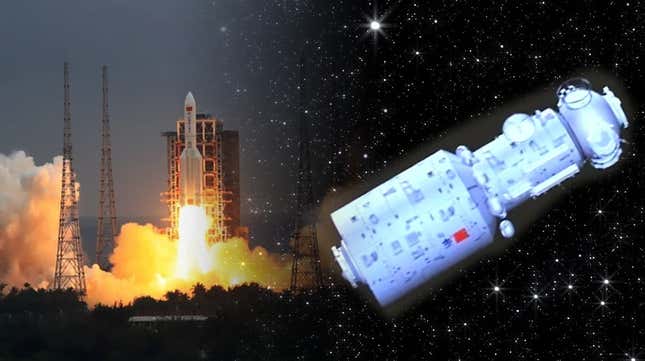 Image for article titled China Launched The Core Module Of Its New Space Station