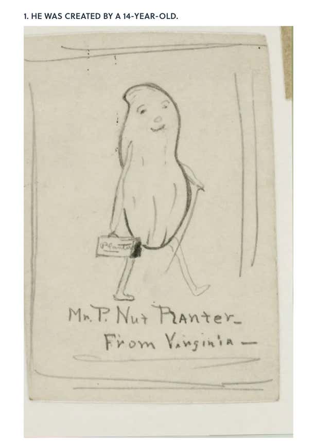 Image for article titled Would U: Let Mr. Peanut Nut?