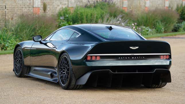 Image for article titled The Aston Martin Victor Is A V12 Manual-Shift Wood-Trimmed Supercar You Won&#39;t See Again
