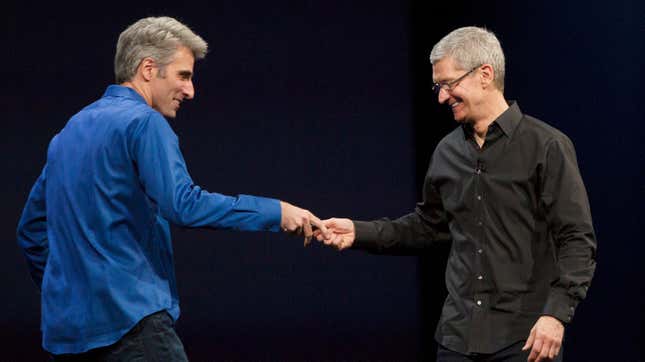 Image for article titled Apple&#39;s Tim Cook and Craig Federighi Sucked Into Center of Epic Case [Corrected]