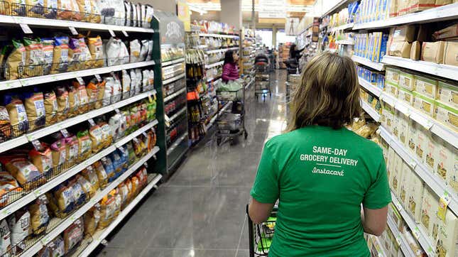 Image for article titled Instacart workers call for national boycott