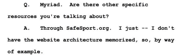 Image for article titled SafeSport, The USOC's Attempt To Stop Child Abuse, Is Set Up To Fail—Just Like It Was Supposed To