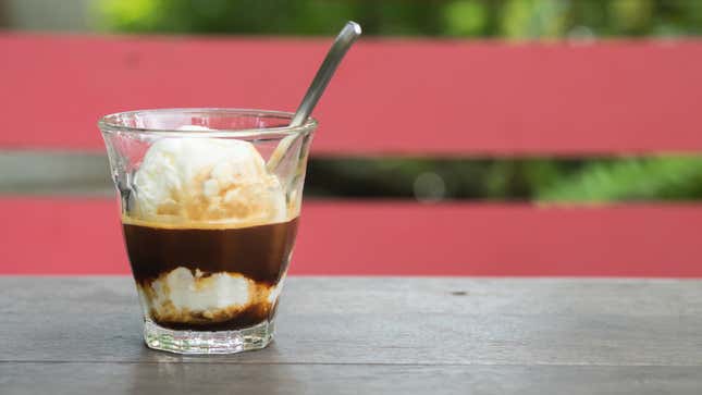 Image for article titled Make a Lazy Affogato With Leftover Coffee