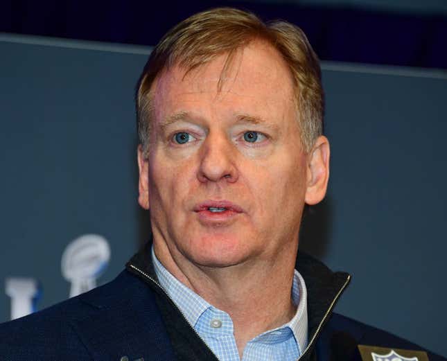Image for article titled Roger Goodell: It Nearly Impossible For League To Keep Up With Crimes Regularly Committed By NFL Players