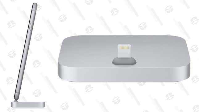 Apple iPhone Lightning Dock - Space Gray | $25 | Amazon