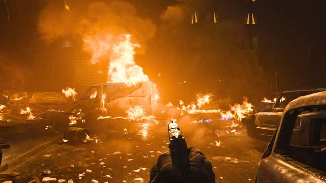 En la campaña de Modern Warfare se ven torturas, atentados terroristas, cadáveres y más situaciones explícitas y macabras relacionadas a la guerra.