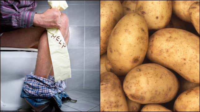 Image for article titled Stop shoving potatoes up your butt, doctors warn