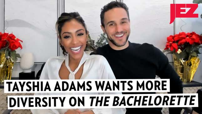 <i>The Bachelorette</i>'s Tayshia Adams and Zac Clark Discuss a More Diverse <i>Bachelor </i>Future