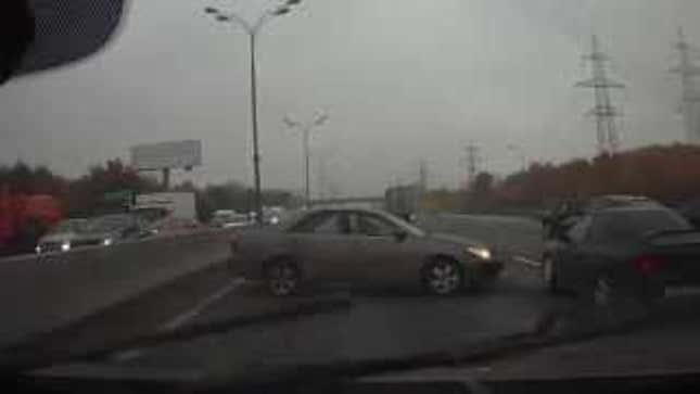All It Takes To Ruin A Russian Day Is One Crappy Camry Driver