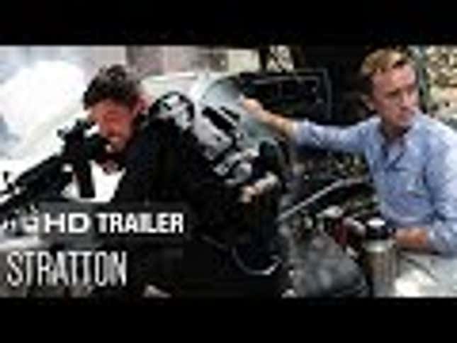 Dominic Cooper fixates on terrorists and maybe some boats in the <i>Stratton </i>trailer