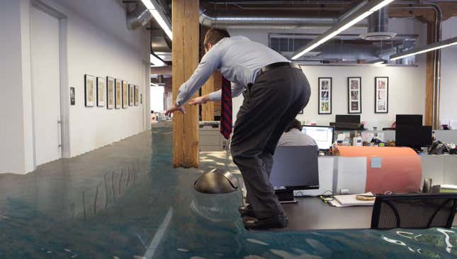 Image for article titled 10 Easy Exercises You Can Do At The Office