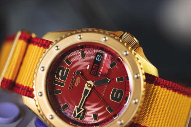 Image for article titled Seiko&#39;s Street Fighter-Inspired Watches Celebrate All the Right Moves
