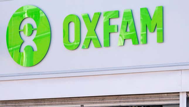 Image for article titled Oxfam: ‘Your Donation Will Help Us Protect Impoverished Girls From Our Employees’