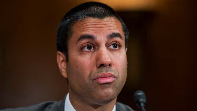Image for article titled FCC Chair Unveils Premium Comment Line To Fast-Track Net Neutrality Complaints For $49.99 Per Month
