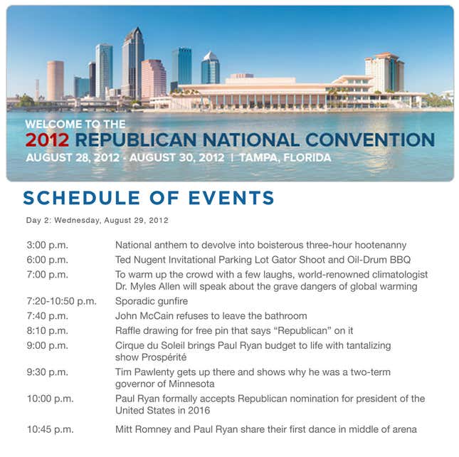 Image for article titled Republican National Convention Day 2