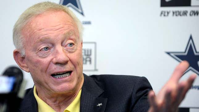 Image for article titled Jerry Jones Not Ruling Out Someday Trading Way Too Much For Johnny Manziel