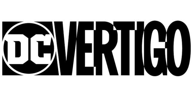 Vertigo’s current logo, further enmeshing it into the wider DC brand.