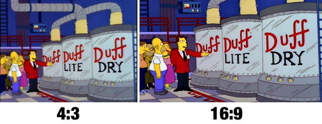 Imagen para el artículo titulado Por qué es un problema que Los Simpson esté a 16:9 en Disney+ [Actualizada]