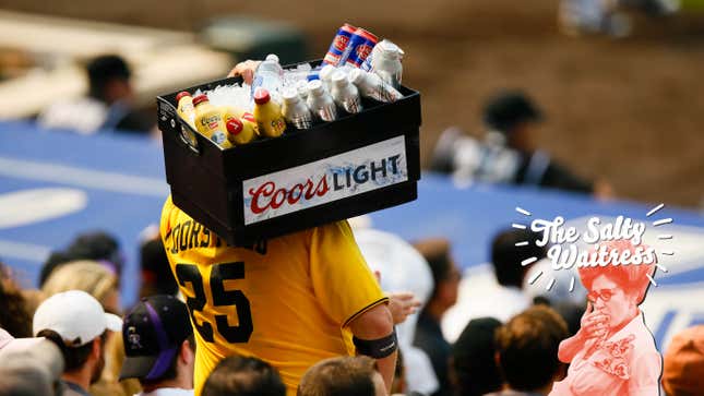 Image for article titled Ask The Salty Waitress: We should tip stadium food vendors, right?
