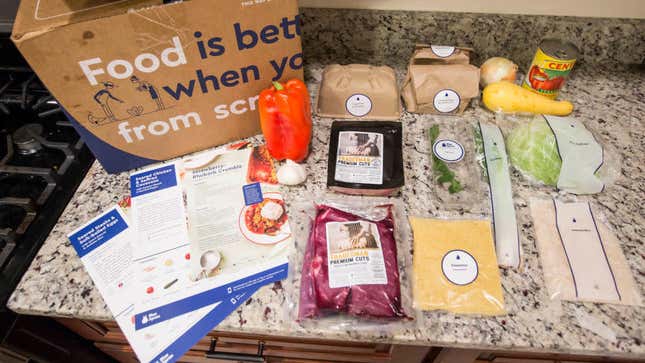 Image for article titled Last Call: Do we live in a Blue Apron world?