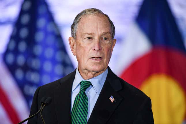 Image for article titled Michael Bloomberg Insists No One Asked Him About Stop-and-Frisk Until He Decided to Run for President...Which, of Course, Is a Damn Lie