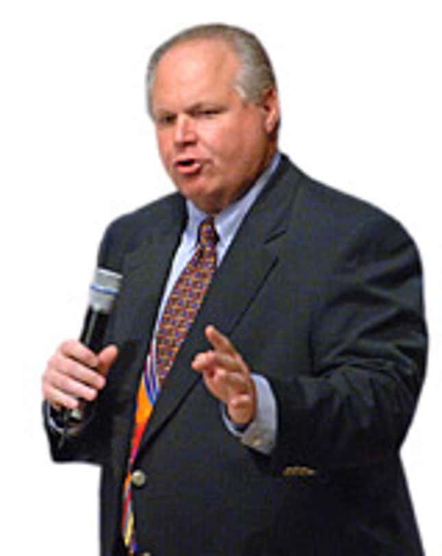 Image for article titled Limbaugh Accusations