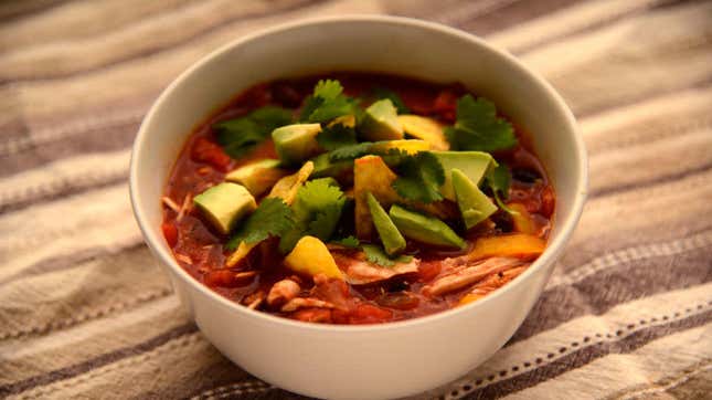 Image for article titled The best use for stale tortillas is soup