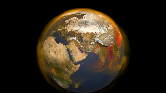 A 3D portrait of methane concentrations and a slightly wobblier Earth. 