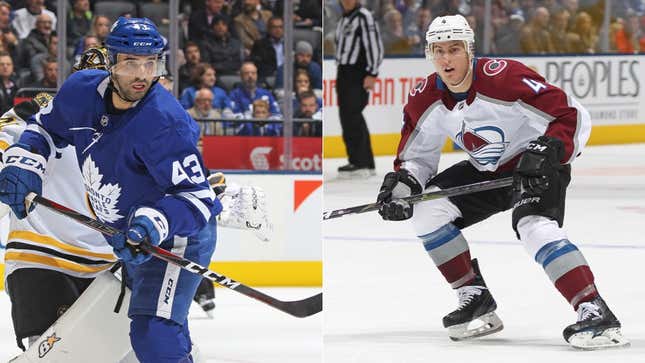 Image for article titled The Maple Leafs And Avalanche Pulled Off A Wonderful Trade