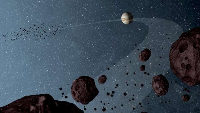 Resuelto el misterio del "extraño objeto activo" en la órbita de Júpiter