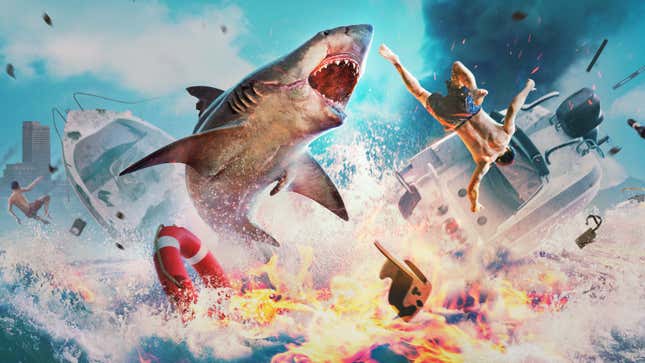 Image for article titled Shark Role-Playing Game Maneater Is Like Grand Theft Auto, Of All Things