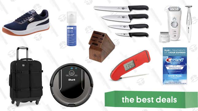 Image for article titled Thursday&#39;s Best Deals: Shark Vacuums, Grooming Essentials, PUMA, and More