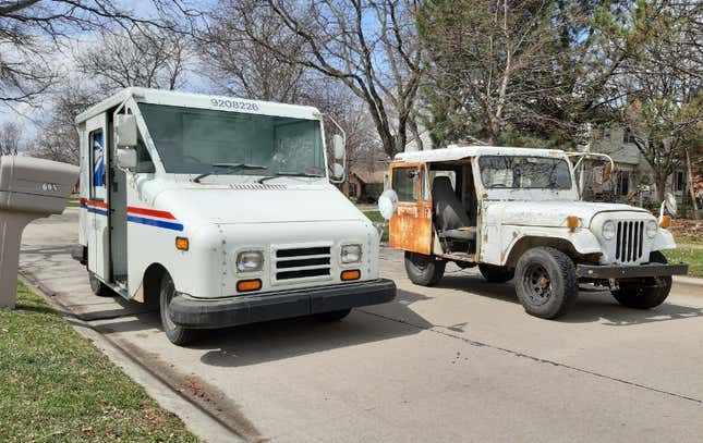 Image for article titled My $500 Postal Jeep Made It 400 Miles to Illinois but It Was Truly Miserable