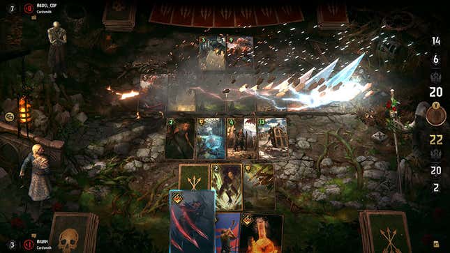 Gwent, a card game set in the Witcher universe, is free on GOG this month.