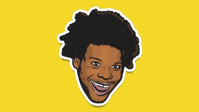Artist’s rendition of the Trihard emote. Illustration by Sam Woolley